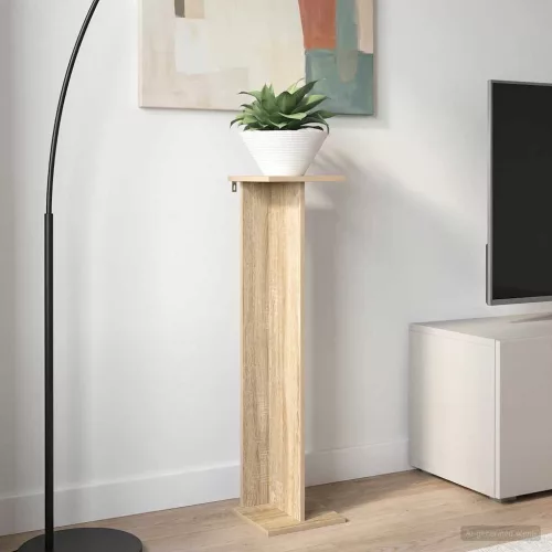 vidaXL Növényállvány 2 pcs Sonoma tölgy 25 x 25,5 x 100,5 cm