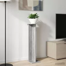   vidaXL Növényállvány Szürke Sonoma 25 x 25,5 x 100,5 cm Mérnöki fa