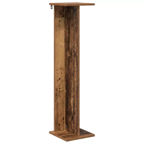 vidaXL Növényállvány Öreg fa 25 x 25,5 x 100,5 cm Mérnöki fa