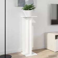   vidaXL Növényállvány 2 pcs Fehér 25 x 25,5 x 80,5 cm Mérnöki fa