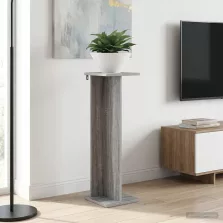   vidaXL Növényállvány 2 pcs Szürke Sonoma 25 x 25,5 x 80,5 cm