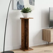   vidaXL Növényállvány 2 pcs Öreg fa 25 x 25,5 x 80,5 cm Mérnöki fa