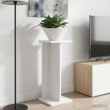   vidaXL Növényállvány 2 pcs Fehér 25 x 25,5 x 60,5 cm Mérnöki fa