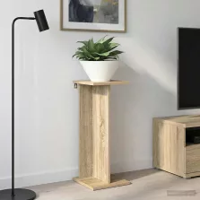   vidaXL Növényállvány Sonoma tölgy 25 x 25,5 x 60,5 cm Mérnöki fa