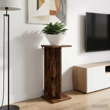   vidaXL Növényállvány 2 pcs Füstölt Tölgy 25 x 25,5 x 60,5 cm