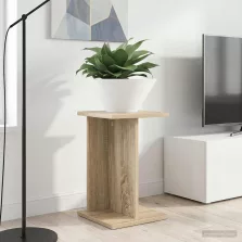   vidaXL Növényállvány 2 pcs Sonoma tölgy 25 x 25,5 x 40,5 cm Mérnöki fa