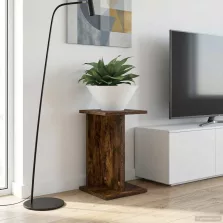   vidaXL Növényállvány 2 pcs Füstölt Tölgy 25 x 25,5 x 40,5 cm