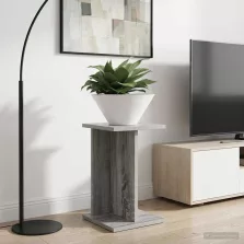   vidaXL Növényállvány Szürke Sonoma 25 x 25,5 x 40,5 cm Mérnöki fa