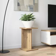   vidaXL Növényállvány 2 pcs Kézműves Tölgy 25 x 25,5 x 40,5 cm