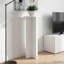   vidaXL Növényállvány 2 pcs Fehér Ø40 x 100 cm Szerelt Fa