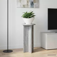   vidaXL Növényállvány 2 pcs Szürke Sonoma 29,5 x 29,5 x 60 cm