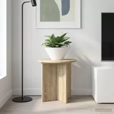   vidaXL Növényállvány 2 pcs Sonoma Tölgy 40 x 40 x 40 cm Szerelt Fa