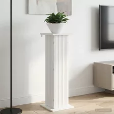   vidaXL Növényállvány Fehér 30,5 x 30 x 100,5 cm Szerelt Fa