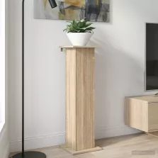   vidaXL Növényállvány Sonoma Tölgy 30,5 x 30 x 100,5 cm Szerelt Fa