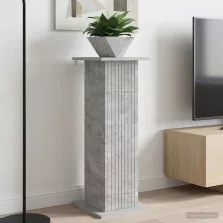   vidaXL Növényállvány Betonszürke 30,5 x 30 x 80,5 cm Szerelt Fa