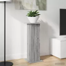   vidaXL Növényállvány Szürke Sonoma 30,5 x 30 x 80,5 cm Szerelt Fa