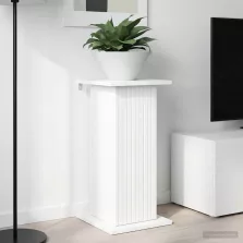   vidaXL Növényállvány Fehér 30,5 x 30 x 60,5 cm Szerelt Fa