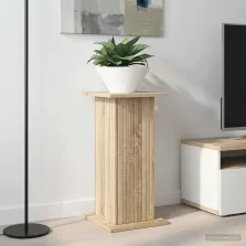   vidaXL Növényállvány 2 pcs Sonoma Tölgy 30,5 x 30 x 60,5 cm Szerelt Fa