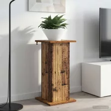   vidaXL Növényállvány 2 pcs Antik Fa 30,5 x 30 x 60,5 cm Szerelt Fa