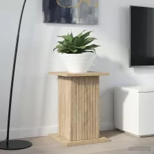  vidaXL Növényállvány Sonoma Tölgy 30,5 x 30 x 43 cm Szerelt Fa