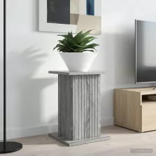   vidaXL Növényállvány 2 pcs Szürke Sonoma 30,5 x 30 x 43 cm Szerelt Fa