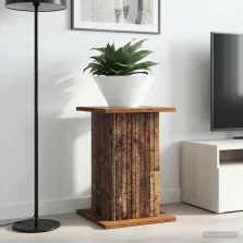   vidaXL Növényállvány 2 pcs Antik Fa 30,5 x 30 x 43 cm Szerelt Fa