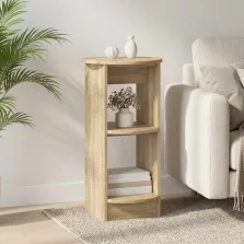 vidaXL Oldalsó szekrény Sonoma tölgy Mérnöki fa