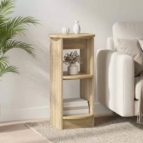 vidaXL Oldalsó szekrény Sonoma tölgy Mérnöki fa