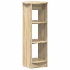   vidaXL Oldalsó szekrény Sonoma tölgy 40 x 40 x 100 cm Mérnöki fa