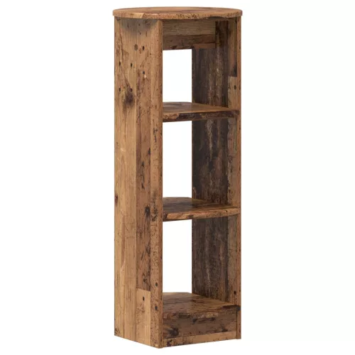 vidaXL Oldalsó szekrény Öreg fa 40 x 40 x 100 cm Mérnöki fa