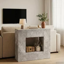 vidaXL Beton Szürke 82 x 29 x 74 cm