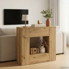 vidaXL Kézműves Tölgy 82 x 29 x 74 cm