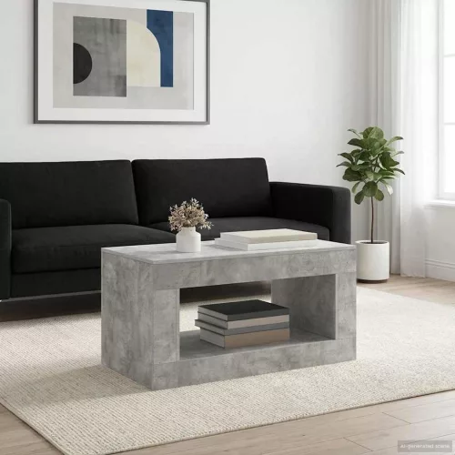 vidaXL Beton Szürke