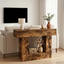 vidaXL Füstölt Tölgy 101 x 30 x 74 cm