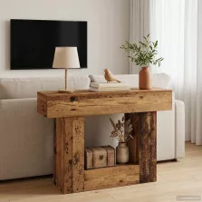 vidaXL Öreg fa 101 x 30 x 74 cm