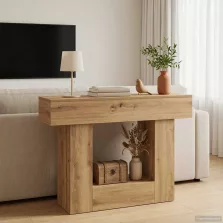 vidaXL Kézműves Tölgy 101 x 30 x 74 cm