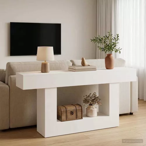 vidaXL Fehér 160 x 30 x 74 cm