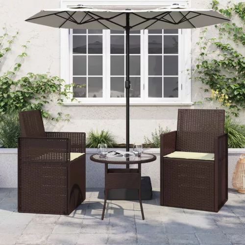 vidaXL Ülőpárnák 2 pcs Krém 47 x 36 x 2 cm Poliészter