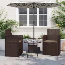   vidaXL Ülőpárnák 2 pcs Tópszínű 47 x 36 x 2 cm Poliészter