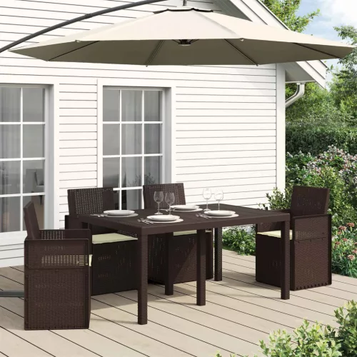 vidaXL Ülőpárnák 4 pcs Krémszínű 47 x 36 x 2 cm Poliészter