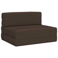   vidaXL Összecsukható kanapéágy Tópszínű 70 x 72 x 60 cm Szövet