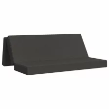   vidaXL Összecsukható kanapéágy 180 x 67 x 45 cm Sötétszürke