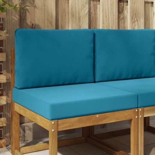 vidaXL Kültéri kanapé párna 2 pcs Királykék Poliészter