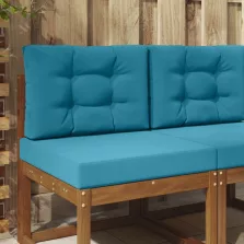   vidaXL Kültéri kanapé párna 2 pcs Királykék Poliészter