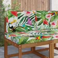 vidaXL Kültéri kanapé párna 2 pcs színes Poliészter