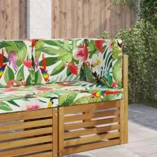 vidaXL Kültéri kanapé párna 3 pcs színes Poliészter