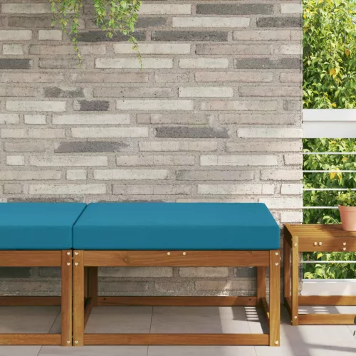 vidaXL Kültéri kanapé párna Királykék 80 x 80 x 8 cm Poliészter