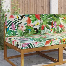 vidaXL Kültéri kanapé párna 2 pcs színes Poliészter