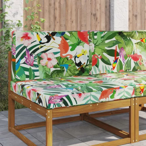 vidaXL Kültéri kanapé párna 2 pcs színes Poliészter