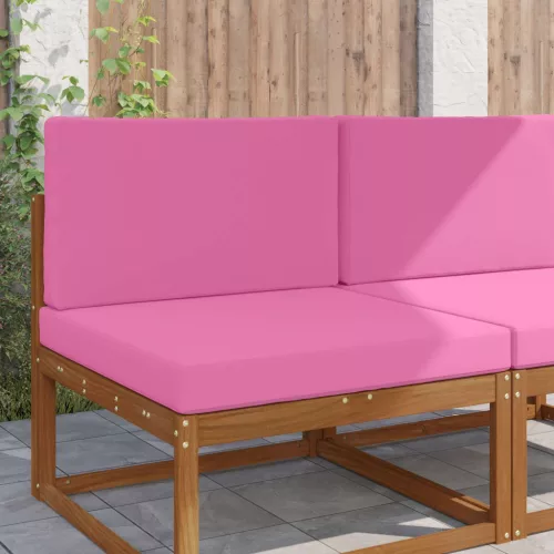 vidaXL Kültéri kanapé párna 2 pcs Rózsaszín Poliészter
